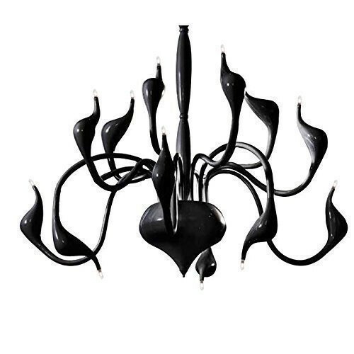 Люстра Azzardo AZ1017 Snake (black) (MD6230-12-BK) (15439)