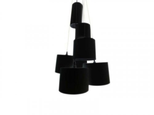 Люстра Azzardo AZ1021 Solvig (black) (PL-14001-BK) (15928)