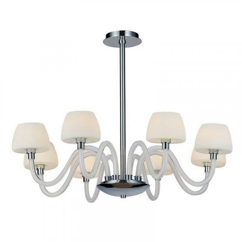 Люстра Azzardo AZ0176 Gloria 8 (MC2030-8-WH-CH) (15259)