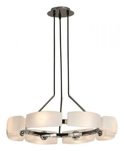 Люстра Azzardo AZ0154 Fiona 8 (MD1029-8-WH) (15791) 