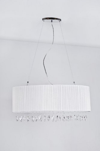 Люстра Azzardo AZ0757 Sidney oval (white) (1982-6P-WH) (15679)