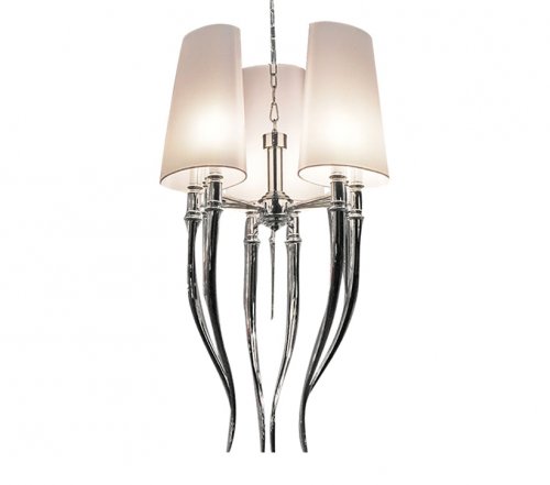 Люстра Azzardo AZ0028 Diablo 3 (white) (AD8074-3-WH-CH) (15384)