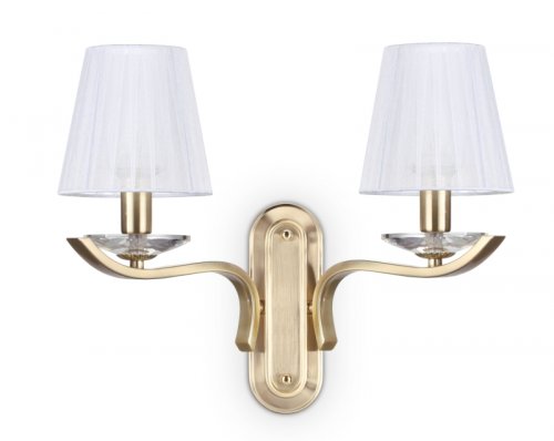 Настенный светильник Ideal Lux PEGASO AP2 OTTONE SATINATO (197708)