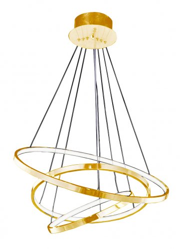 Люстра Azzardo AZ2918 Wheel 3 Dimm (gold)