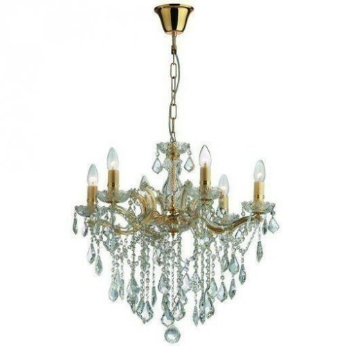 Люстра Ideal Lux FLORIAN SP6 ORO (035635) (41821)