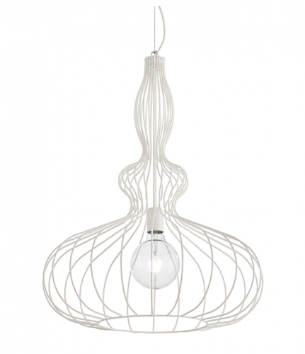 Підвісний світильник Ideal Lux CLARISSA SP1 BIANCO (220604) (23004) 