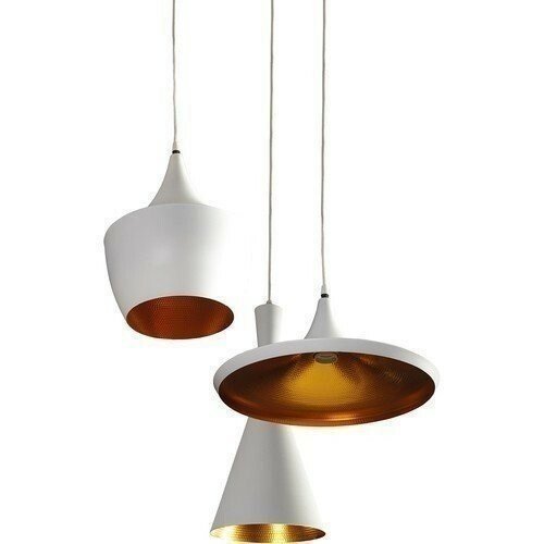 Подвесной светильник Azzardo AZ1339 Mix (white/gold) (FB6901-3-WH-GO) (15915)