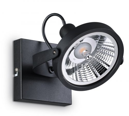 Спот Ideal Lux GLIM PL1 NERO (200231) (23084) 
