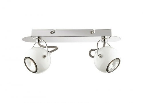 Спот  Ideal  Lux  LUNARE  AP2  BIANCO  (077895)  (56293)