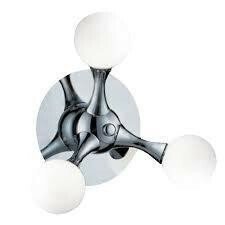 Бра Azzardo AZ0108 Neurono wall (MB6199-3-CH-WH) (15828)