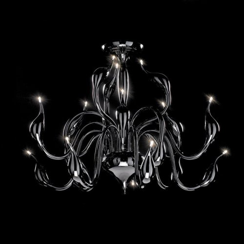 Люстра Italux MX8098-18A BLAC Swan