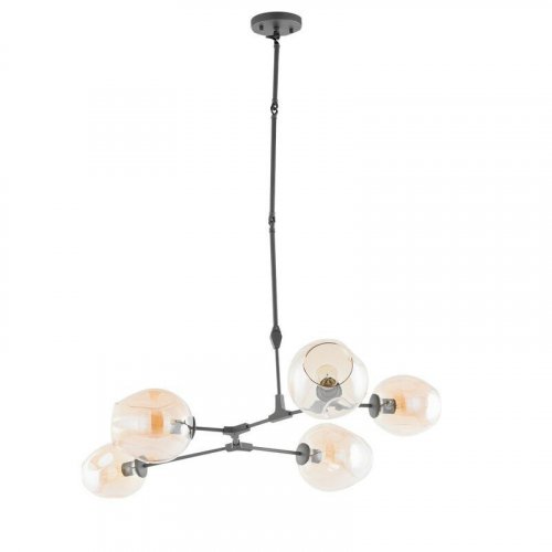 Підвісний світильник Italux 10310/5P-BK Nantes