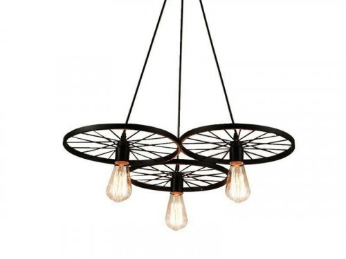 Підвісний світильник Azzardo AZ1649 Ranch 3 (MD71192-3-BK) (16008) 