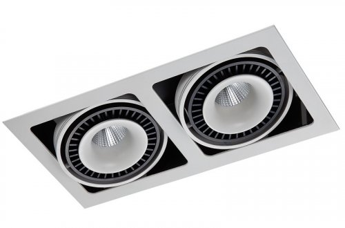 Точечный светильник Italux GL7116-2/36W WH+BL Alesso