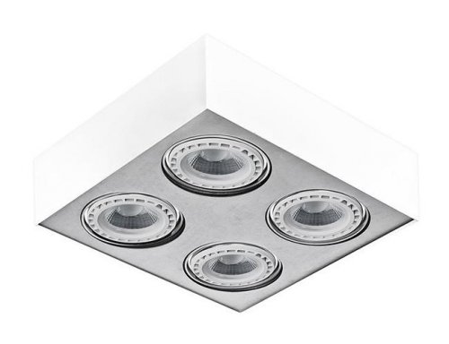 Стельовий світильник Azzardo AZ0966 Paulo 4 230V (white/aluminium) (GM4400-WH-ALU)