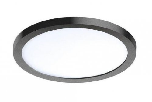 Потолочный светильник Azzardo AZ2840 Slim 15 Round 3000K IP44 (black)