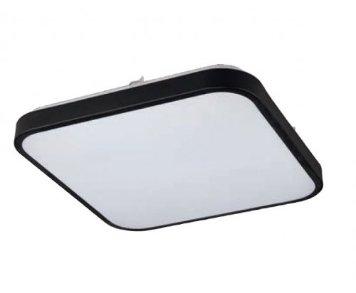 Потолочный светильник Nowodvorski 9167 AGNES SQUARE LED Black 16W (23435)