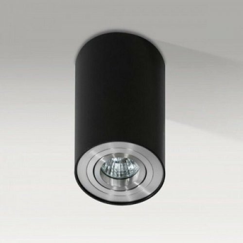 Світильник точковий Azzardo AZ0779 Bross 1 (black/aluminium) (GM4100-BK-ALU) (76027)