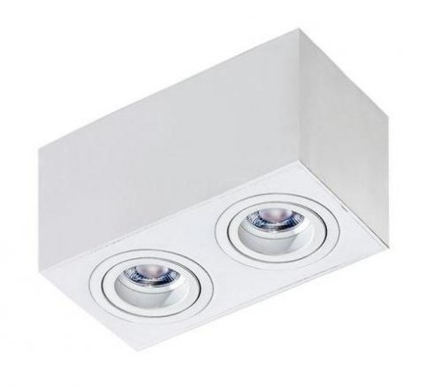 Точковий світильник Azzardo AZ2826 Brant 2 Square (white) 