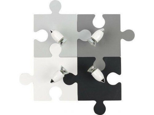 Спот Nowodvorski 9728 PUZZLE GRAY (93132)