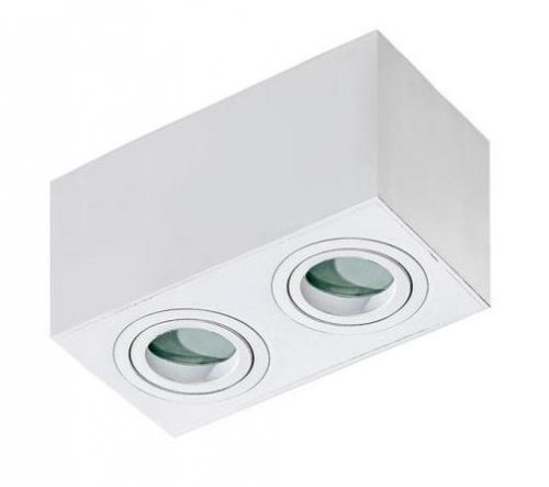 Точковий світильник Azzardo AZ2823 Brant 2 Square IP44 (white)