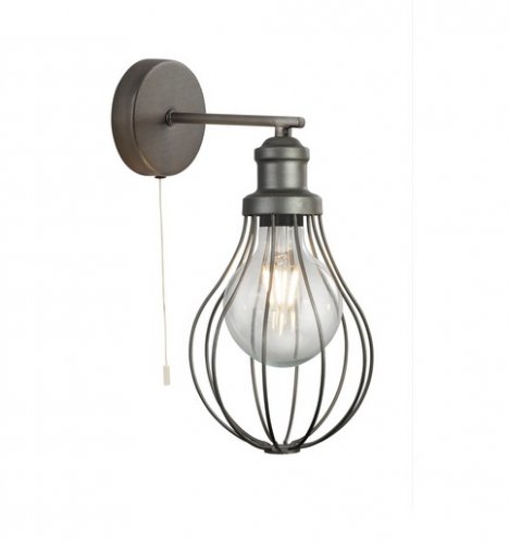 Настінний світильник Searchlight 1380PW Balloon Cage