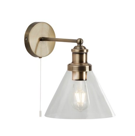 Настінний світильник Searchlight 1277AB Pyramid