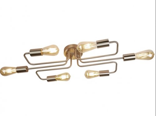 Люстра Searchlight 9926-6SS Circuit