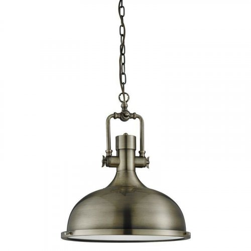Підвісний світильник Searchlight 1322AB Industrial Pendants (21629) 