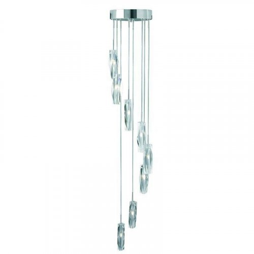 Світильник підвісний Searchlight 888-8 Sculptured Ice