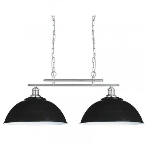 Підвісний світильник Searchlight 0932-2BK Fusion (20720) 