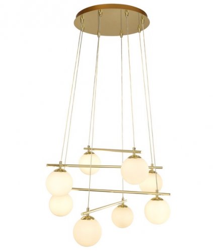 Підвісний світильник Searchlight 4898-8GO Kris Cross