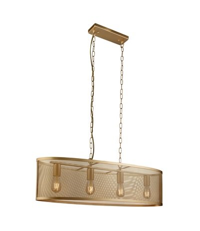 Підвісний світильник Searchlight 2484-4GO Fishnet