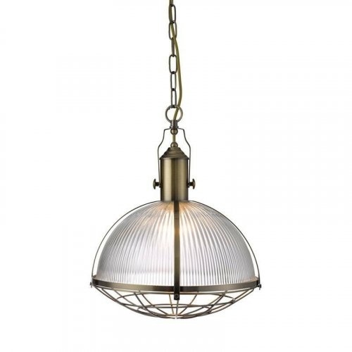 Світильник підвісний Searchlight 7601AB Industrial Pendants (20818)