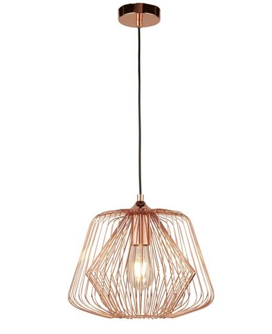 Підвісний світильник Searchlight 0211CU Bell Cage