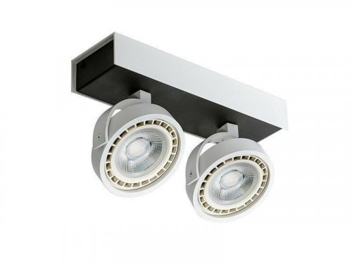 Спот Azzardo AZ1374 Max 2 230V (white/black) (GM4206-WH-BK)