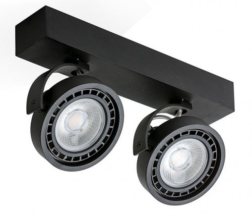 Спот Azzardo AZ1370 Jerry 2 230V (black) (GM4205-BK)