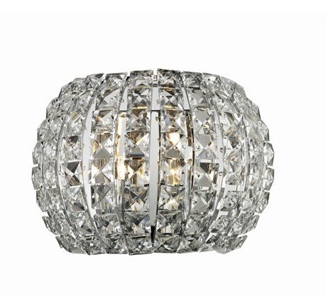 Настенный светильник Azzardo AZ2520 Sophia wall (5024-2W crystal/metal/chrome)
