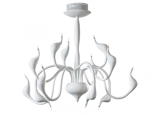 Люстра Azzardo AZ0045 Snake (white) (MD6230-12-WH) (15322)