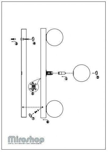 Бра для ванной Markslojd 106382 MINI (88441)