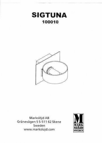Світильник для ванною Markslojd 100010 SIGTUNA (46916)