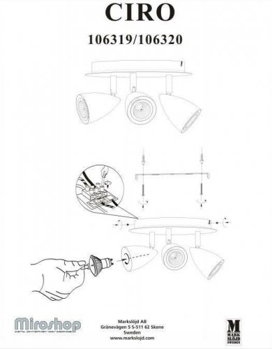 Спот Markslojd 106319 CIRO (88449)