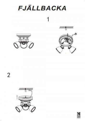 Спот Markslojd 104050 FJALLBACKA (46769)
