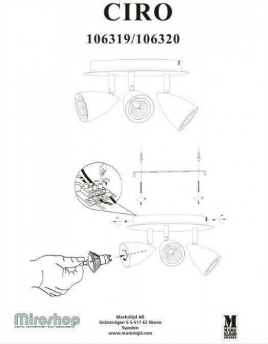 Спот Markslojd 106320 CIRO (88450)