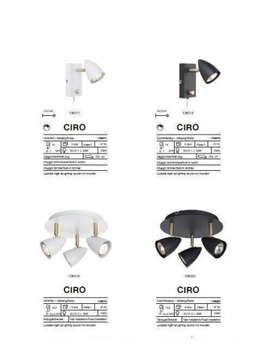 Спот Markslojd 106320 CIRO (88450)