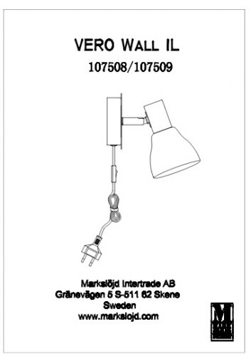 Спот Markslojd 107509 VERO