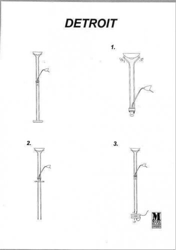 Торшер Markslojd 111223 DETROIT (72510)