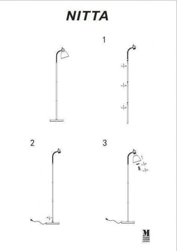 Торшер Markslojd 104842 NITTA (49206)