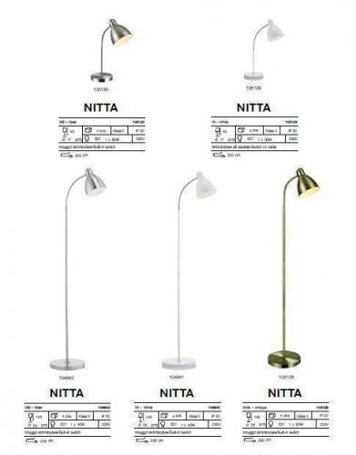 Торшер Markslojd 104842 NITTA (49206)