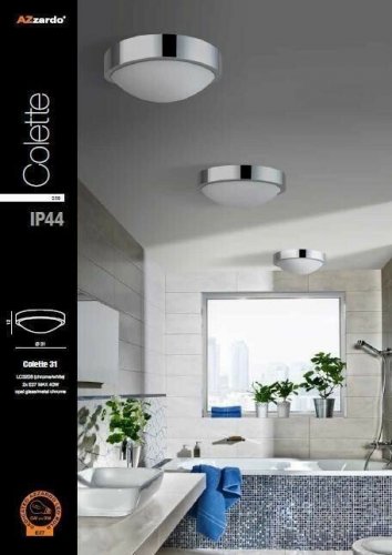 Світильник для ванною Azzardo AZ1311 Colette (LC3208-CH-WH) (15964)